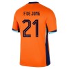 Nogometni Dres Nizozemska F. De Jong 21 Domaći Euro 2024 Nogometni Dres Nizozemska F. De Jong 21 Domaći Euro 2024